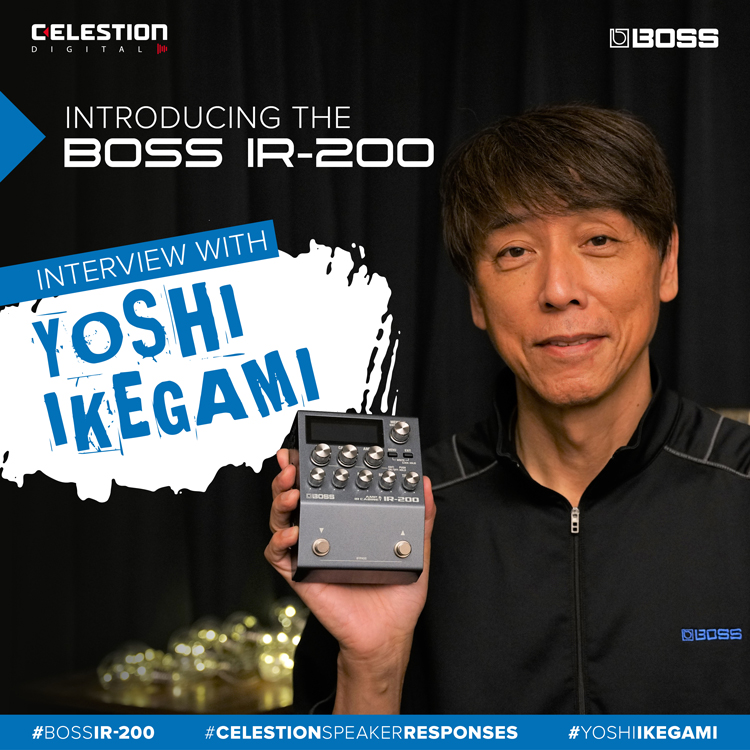 Introducing the BOSS IR-200 | Interview with Yoshi Ikegami